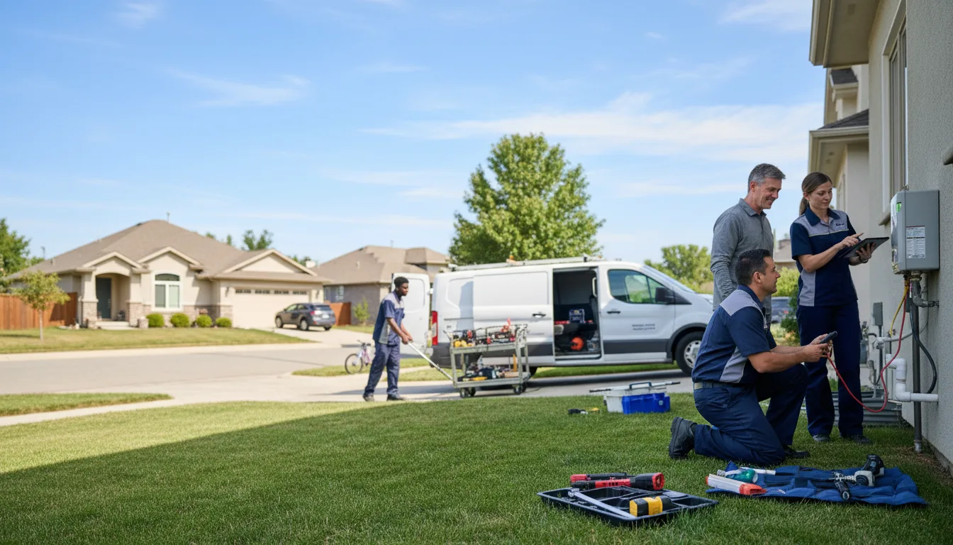 Tankless water heater service in Sweetwater, TX